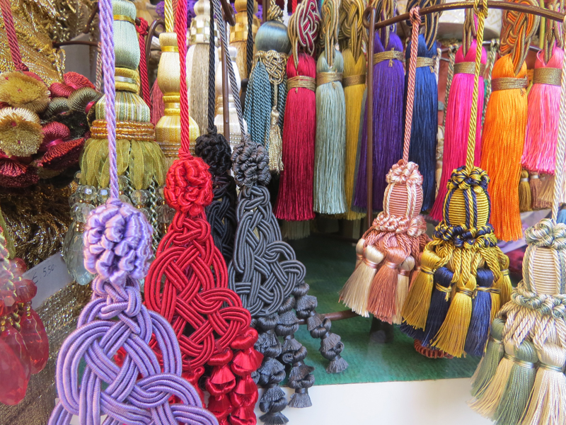 Lovely colored tassels